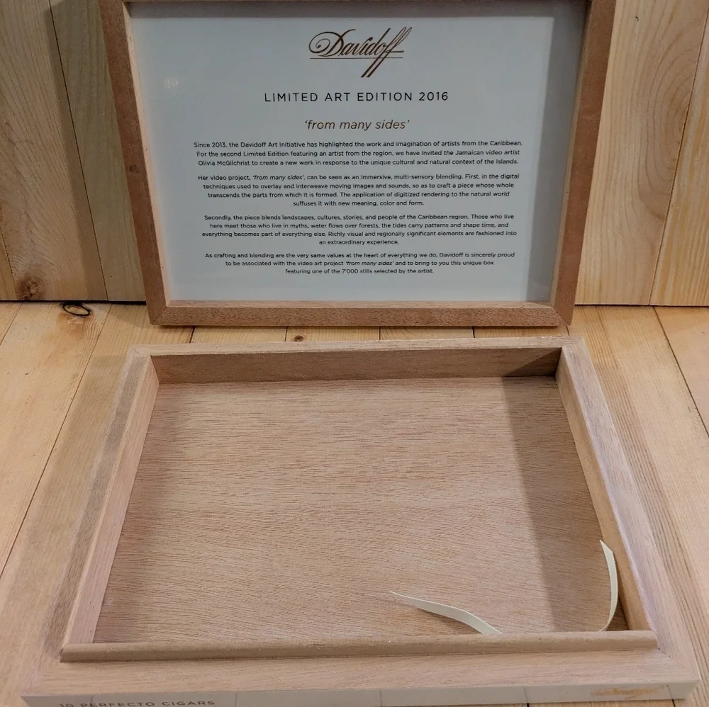 White Framed Art Print Box